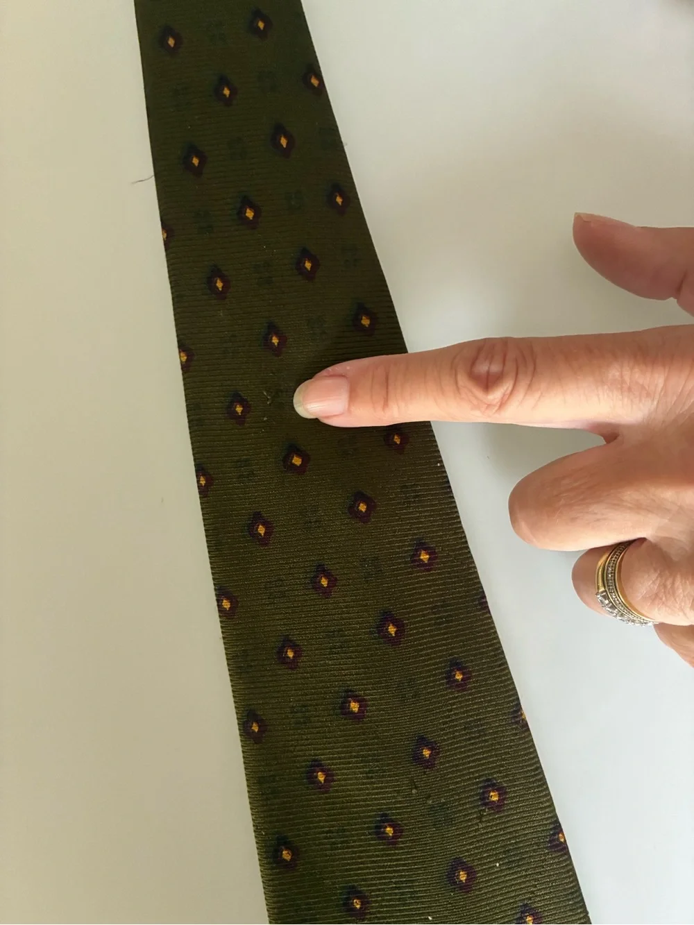 Ermenegildo Zegna Silk Tie Made in Italy